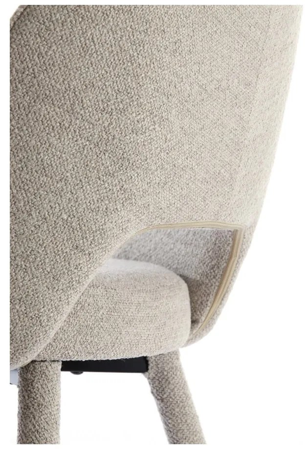 Sedia da pranzo grigio chiaro Djeslin - Light &amp; Living