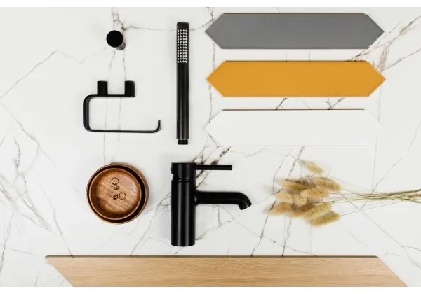 KFA Armatura 864-020-81 - Gancio a muro TOWEL acciaio inossidabile/opaco nero