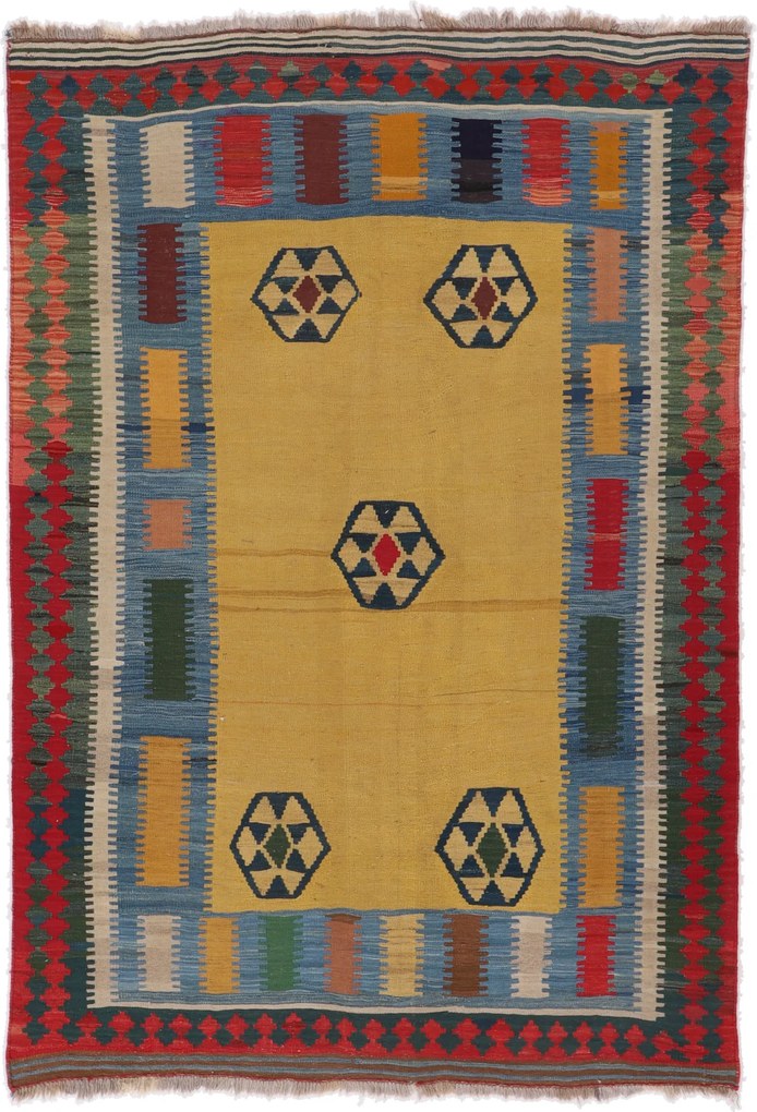 Kilim Tappeto persiano 230x170 (Iran) Tessuto A Mano