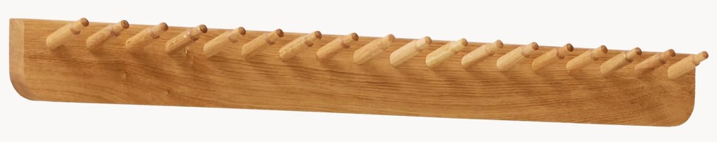 Appendiabiti in legno di quercia Echo, larg. 88 cm
