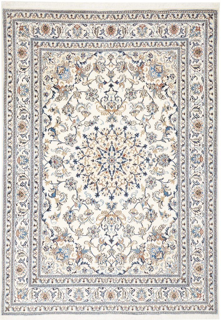 Nain Tappeto persiano 170x230 Beige (Iran) Annodato A Mano