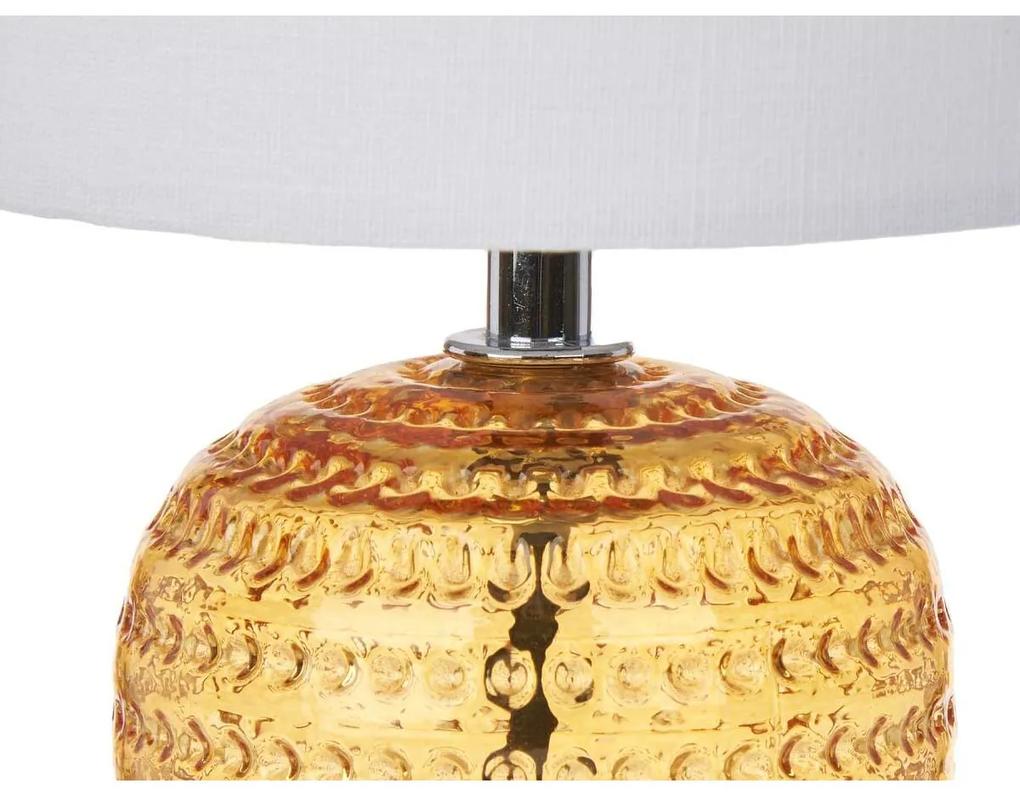 Lampada da tavolo Punti 40 W Ambra Cristallo 17 x 31 x 17 cm (4 Unità)