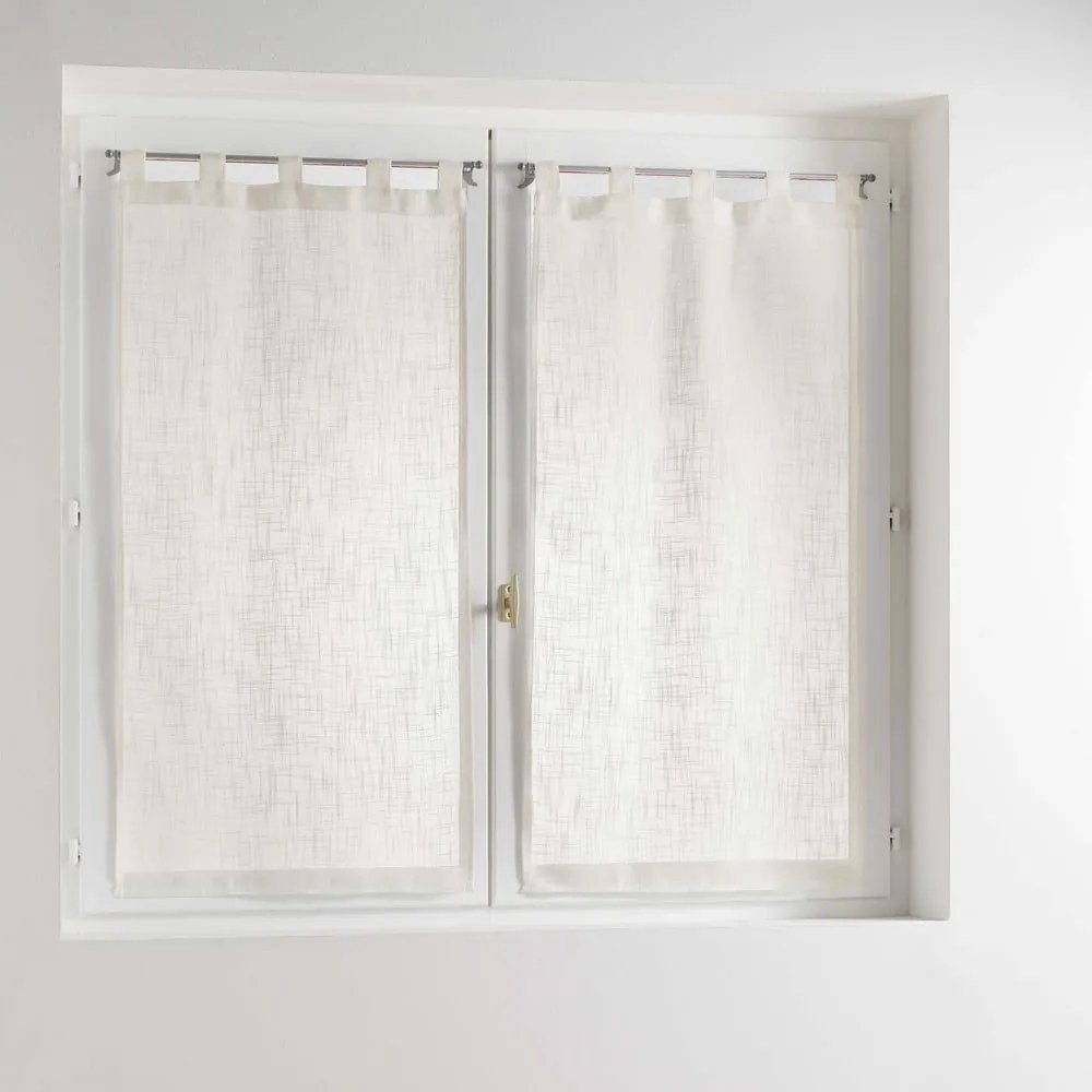 Tende crema in set da 2 60x90 cm Haltona - douceur d'intérieur