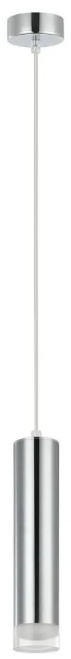 Lampadario a sospensione con filo ARMIN 1xGU10/10W/230V cromo lucido