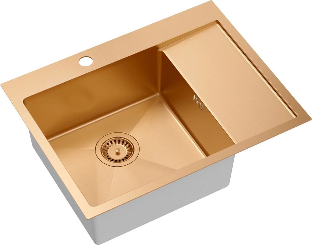 Lavello in acciaio RUSSEL 116 Copper