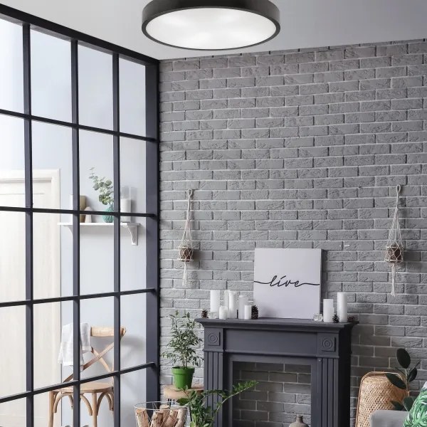 Plafoniera NATURAL 4xE27/60W/230V ø 57,5 cm wenge/pino