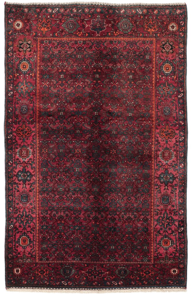 Bidjar Tappeto 210 x 140 (Iran) Annodato A Mano