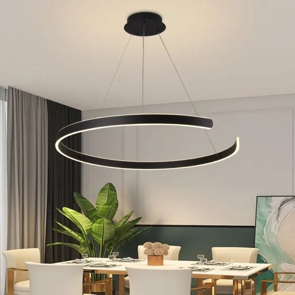 Lampadario a sospensione con filo LED dimmerabile LED/100W/230V 3000-6500K + telecomando