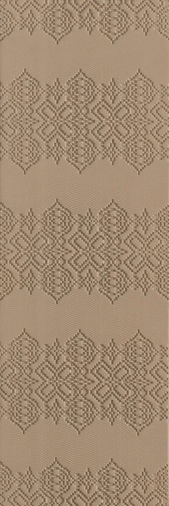 Mutina Bas Relief Piastrella Trafilato Cm 18x54 Patchwork Relief Cipria