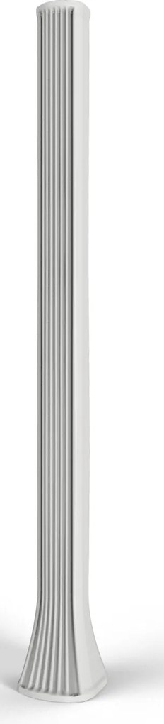 Doccia Solare da Giardino 40L Miscelatore e Lavapiedi Arkema Big Happy Five Bianco...