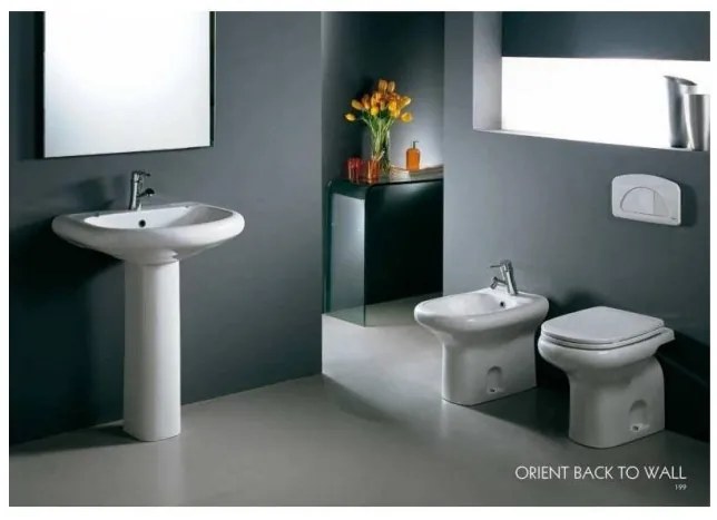 Lavabo 65 cm con colonna Orient RAK Ceramics ORWB00001