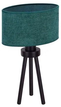 Duolla - Lampada da tavolo OVAL 1xE27/15W/230V diametro 30 cm verde