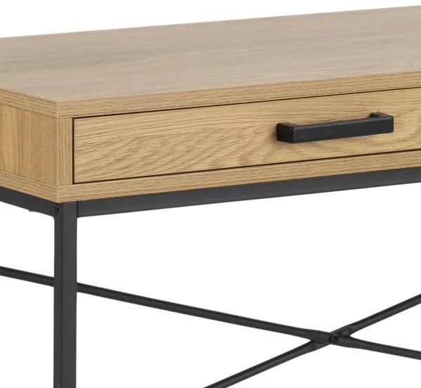 Scrivania SARON quercia/nero