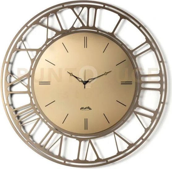 Orologio da parete axis 90 bronzo,velour luxe bronzo