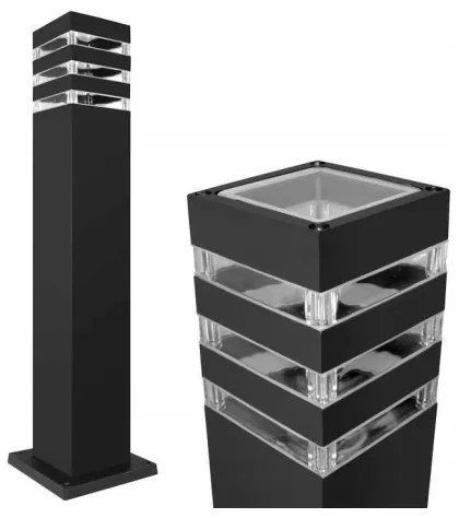 Lampada esterna TEKSAS 1xE27/12W/230V IP44 44 cm antracite