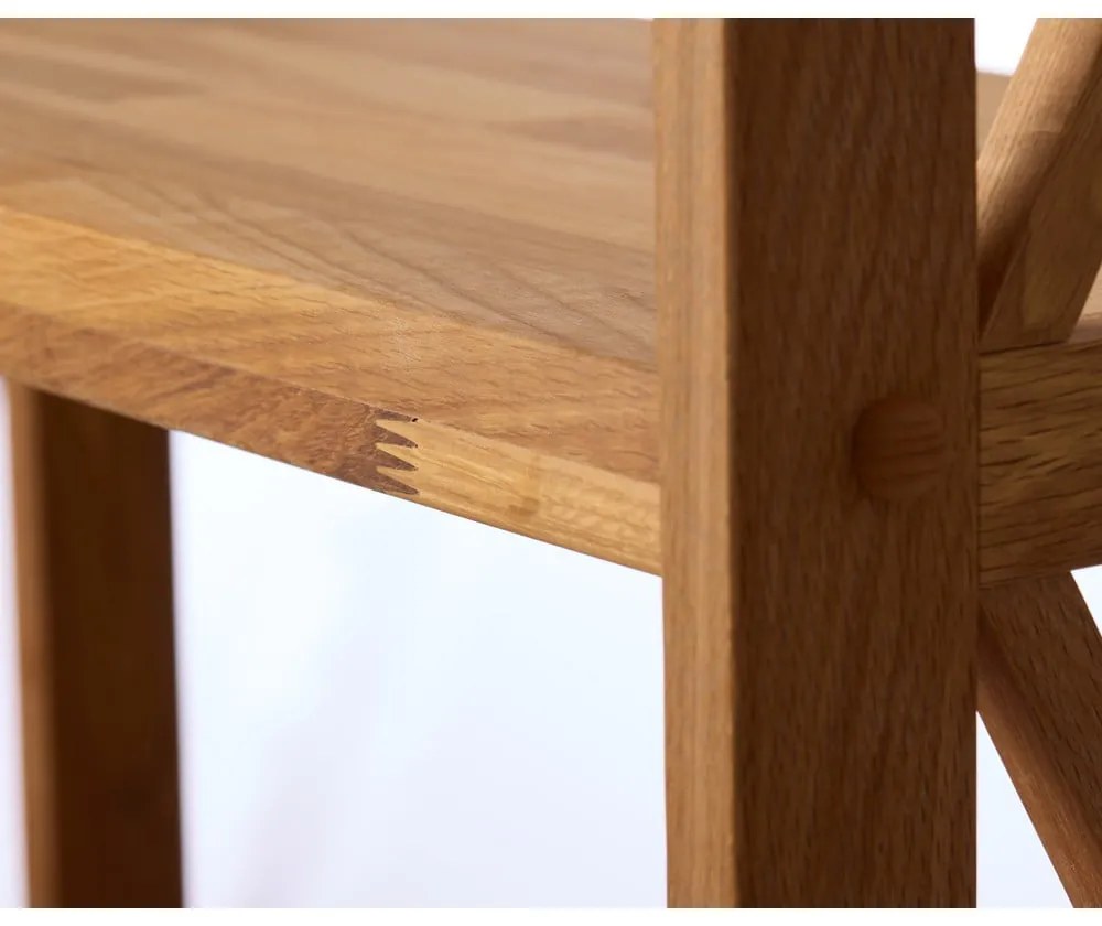 Scaffale effetto rovere colore naturale 70x87 cm X-Shelf - Unique Furniture