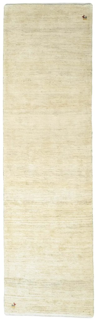 Gabbeh Tappeto 300x80 Beige (Iran) Annodato A Mano