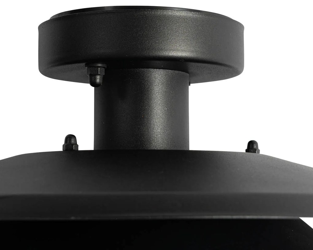Lampada da soffitto da esterno di design nera IP44 - Morty