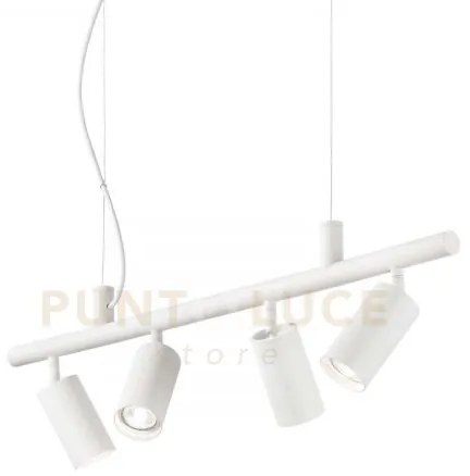 Dynamite sospensione con 4 faretti orientabili  tondi attacco gu10 ...