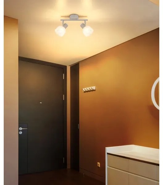 Globo 54317-2 - Faretto PLANTA 2xE14/40W/230V