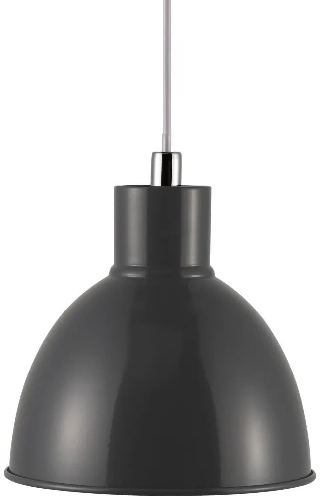 Nordlux - Lampadario a sospensione con filo POP 1xE27/40W/230V antracite