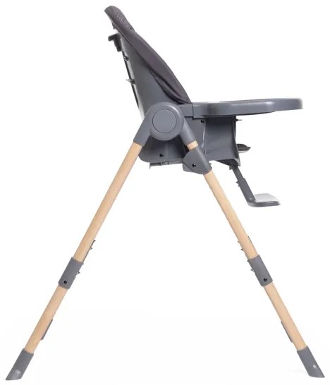 Chicco - Sedia da pranzo per bambini Polly Essential - grigio