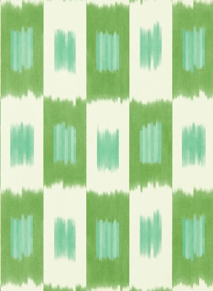 Harlequin Tapete Shiruku - Emerald/ Forest/ Silver Willow