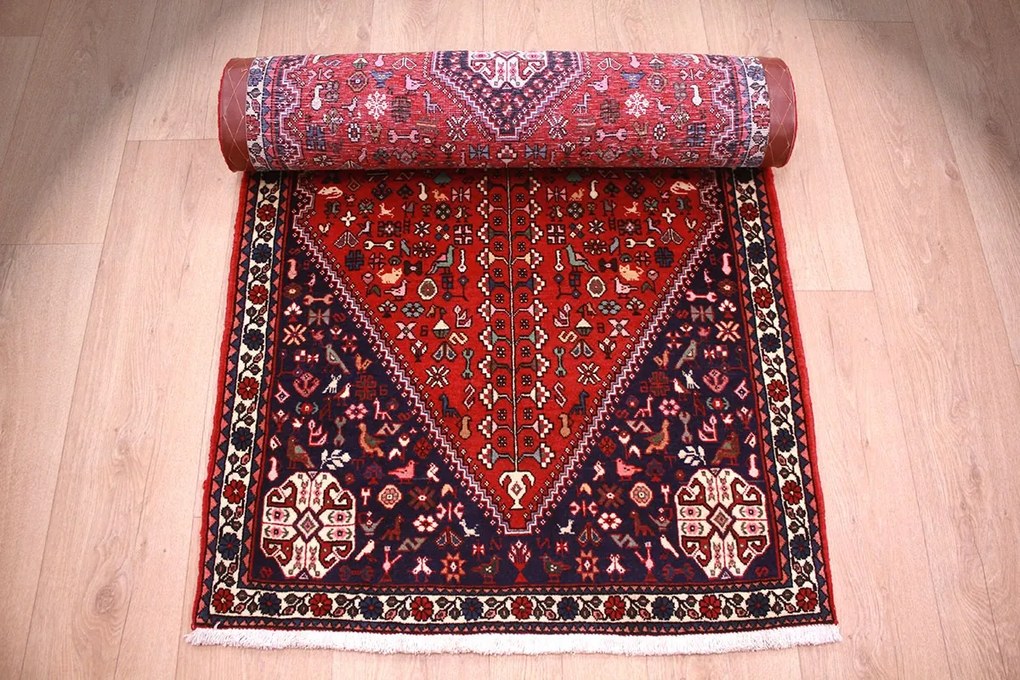 Gashghai Tappeto 90 x 200 (Iran) Annodato A Mano