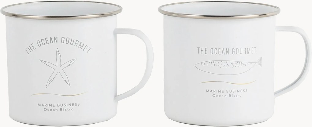 Set di 2 tazze Menorca