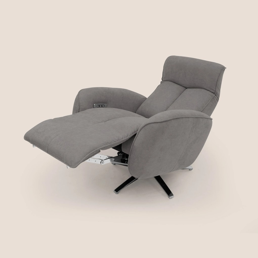 EVA Poltroncina RELAX in morbido tessuto impermeabile T02 grigio