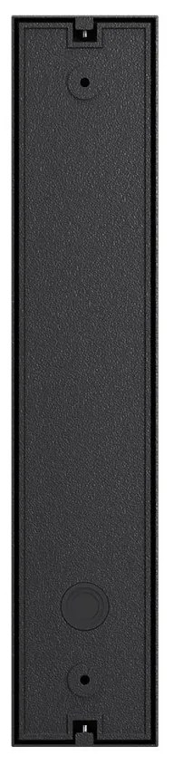 Applique Bidirezionale Nera 12W CCT IP65 da esterno - Serie FILO Colore Bianco Variabile CCT