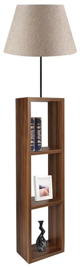 Lampada da terra AYD 1xE27/40W/230V marrone/grigio