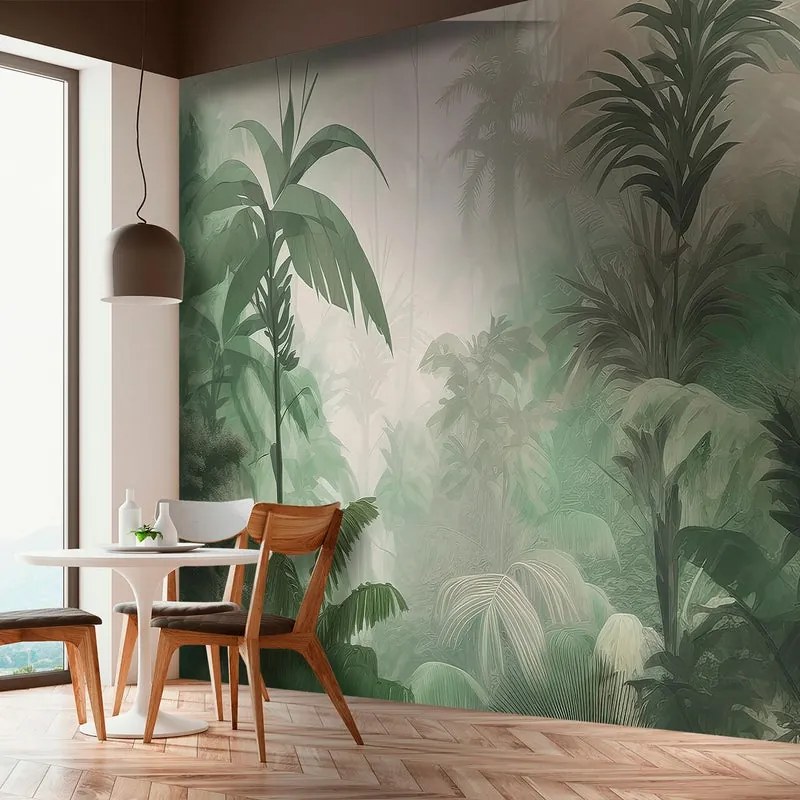 Fotomurale Palme, verde 400X300 cm