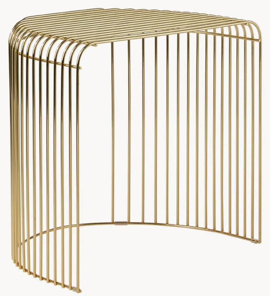 Tavolino in metallo Curva