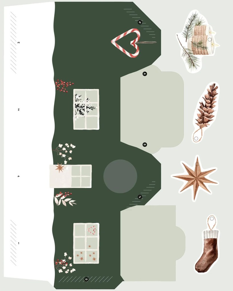 Set creativo - Calendario dell’Avvento