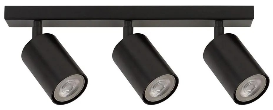 Faretto ZOOM 3xGU10/25W/230V nero