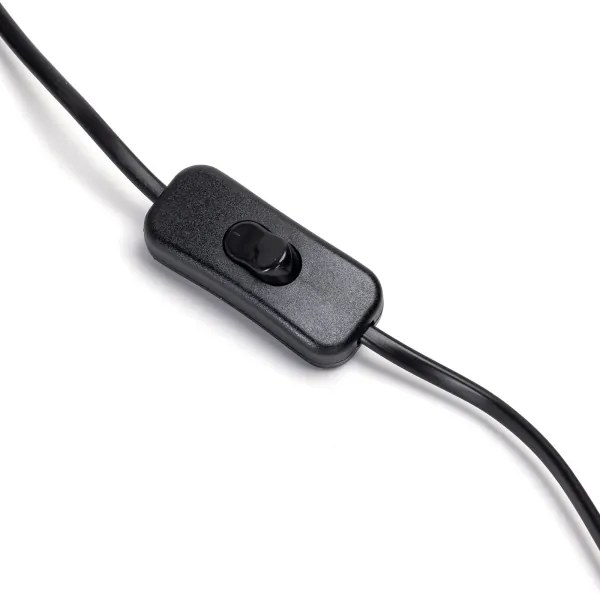 Aigostar - Lampada da tavolo 1xE27/60W/230V nero