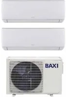 Climatizzatore Condizionatore Baxi Dual Split Inverter Serie Astra 7+12 con LSGT40-2M R-32 Wi-Fi Optional 7000+12000 - Novit