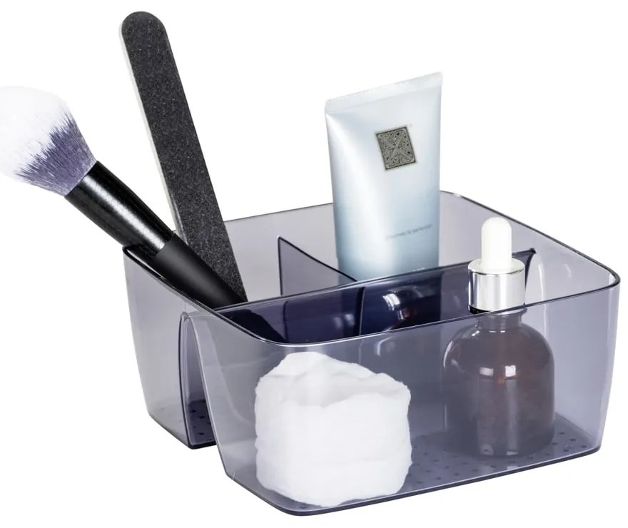 Organizzatore grigio per il bagno in plastica riciclata San Diego - Wenko