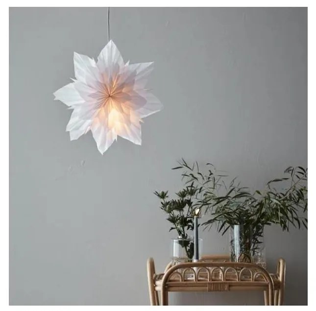Markslöjd 705836 - Decorazione natalizia NEELA 1xE14/25W/230V Ø 43 cm bianca