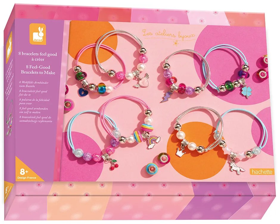 Atelier per bambini - 8 braccialetti Feel Good da creare