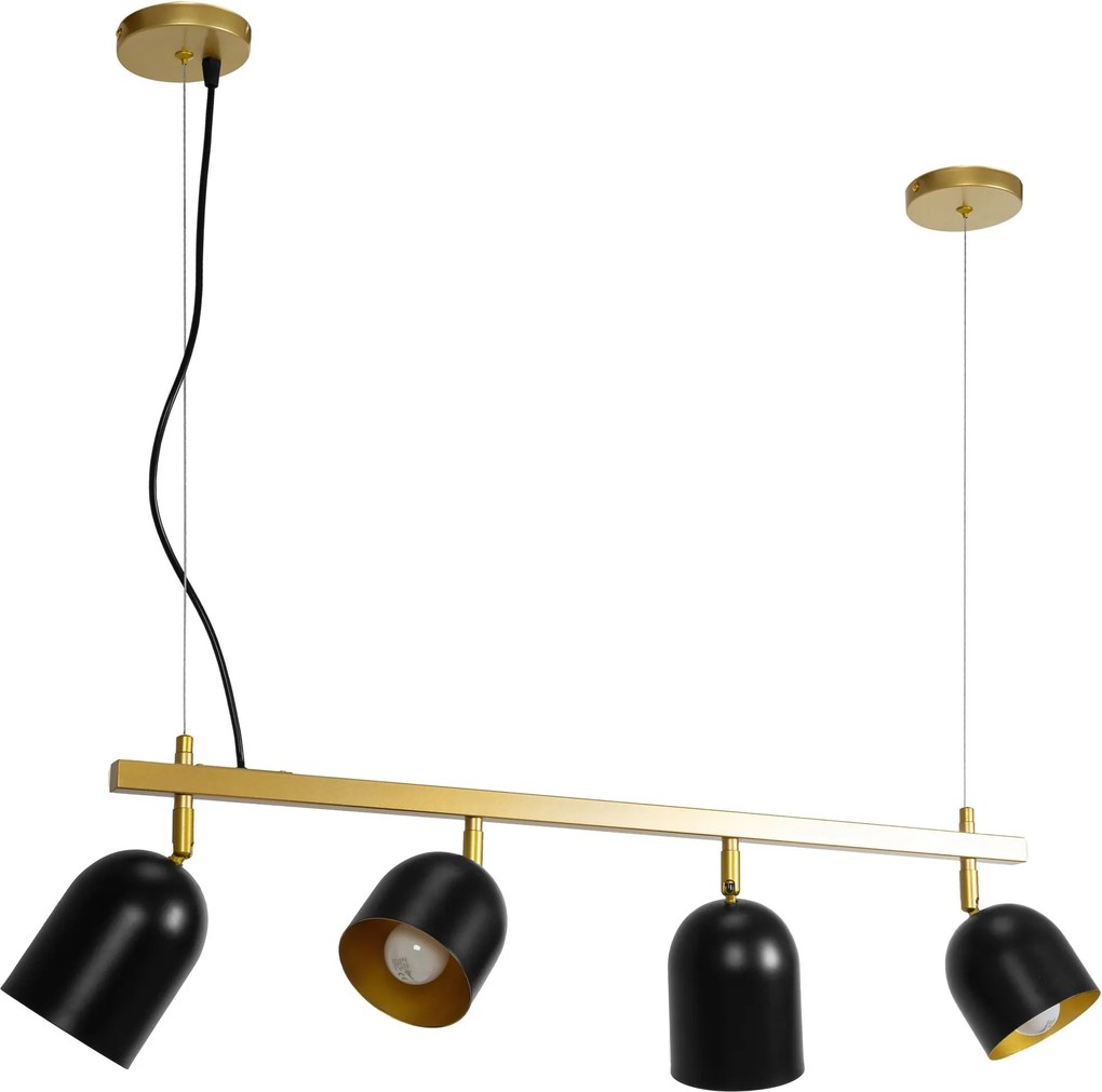 Lampada APP1031-4CP Black