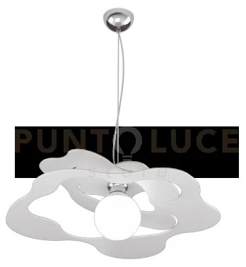 Ripples sospensione d.50 cm. 1 luce bianco 1158-s50-bi