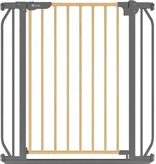 Lionelo - Barriera di sicurezza TRUUS SLIM nera/beige