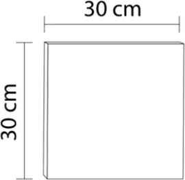 Pensile Da Bagno Quadrato 1 Anta Reversibile 30x30 Blu Pastello