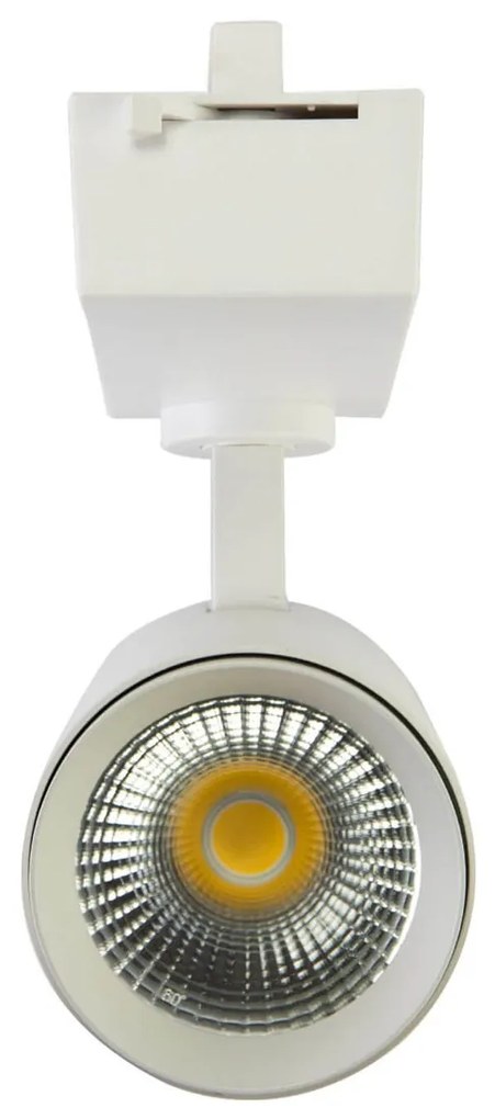 Faro LED per binario Trifase 35W  ang. 60° - Rosa per Banco Carni Colore Rosa Alimentare