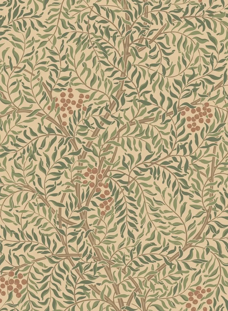 Sandberg Carta da parati Simon - Garden Green