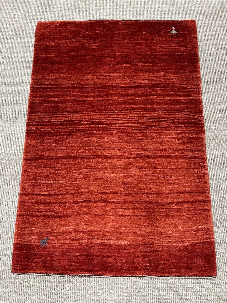 Gashguli Tappeto 80x120 Rosso (Iran) Annodato A Mano