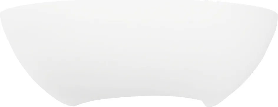 Applique da Parete E14 Curva Moderna in Gesso Pitturabile