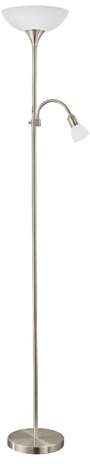 EGLO 93207 - Lampada LED da terra UP 5 1xE27/7W LED + 1xE14/4W LED